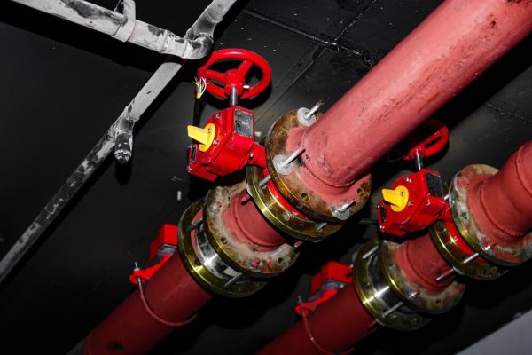 conexões para tubulação de incêndio